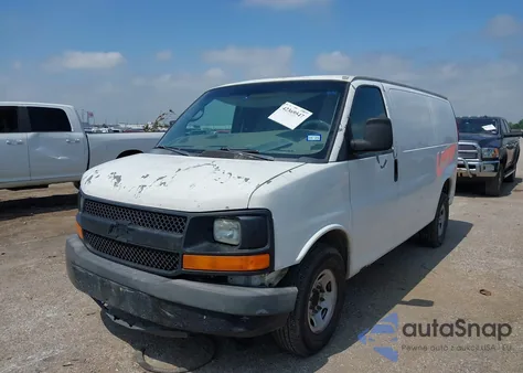 2011 Chevrolet Express G2500 Work Van from USA, damaged, VIN 1GCWGFCA3B1150341